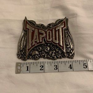 Tap Out Large Metal Belt Buckle 1.75"